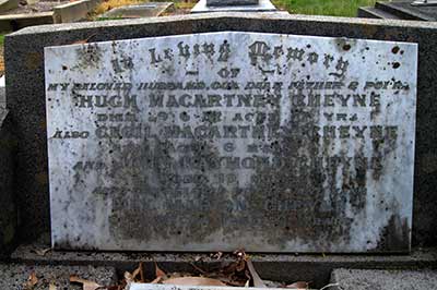 Headstone