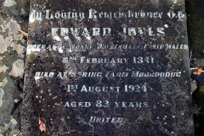 edward headstone
