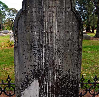 Headstone