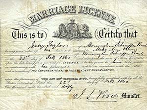 Marriage Certificate