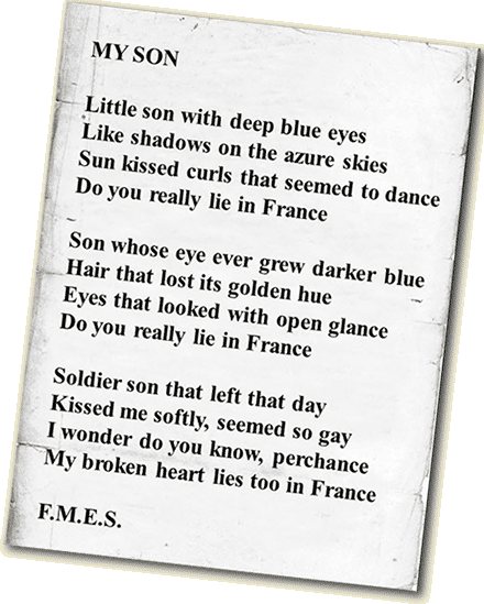 My Son poem