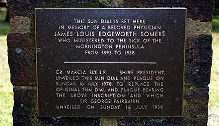 Sundial Plaque