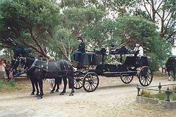 Horse drawn Hearse