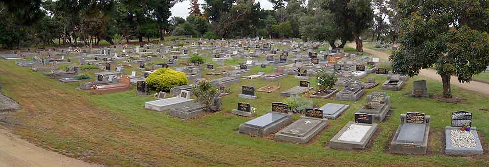 Roman Catholic section of the Cemetery